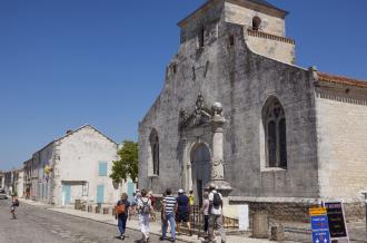 Eglise de Brouage sur le bassin de Marennes