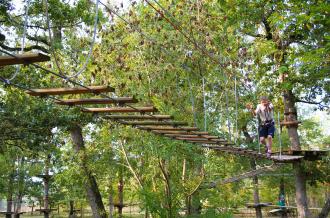 Abenteuerpark und Hochseilgarten für Spaß auf der Ile d'Oléron und im Marennes-Becken