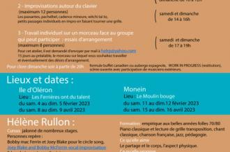 Stage voix polyphonie circle song bain sonore