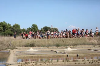 Port des Salines, Oléron, Visite du marais salant