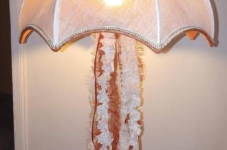 Lampe méduse Moyen lin