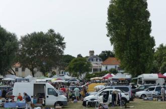 La brocante d'août