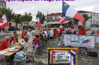 Pique-nique "Hommage au Canada et à l'Acadie"_Marennes-Hiers-Brouage