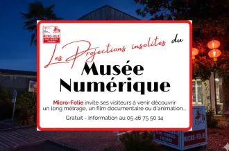 Insolite projection à la Micro-Folie_Saint-Georges-d'Oléron