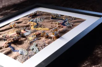 Exposition de broderies d'art contemporaines - Eloise Daycard