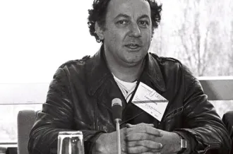 Coluche au Parlement européen en 1981