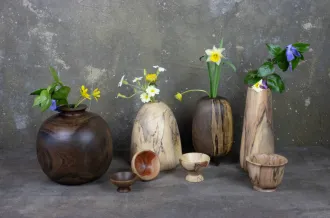 Exposition de tournage sur bois - Raphaël MANNONI