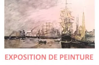 exposition de peinture Atelier et dessins du CCAS_Marennes-Hiers-Brouage
