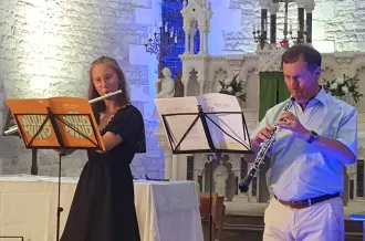 Concert Orgue, Hautbois et  Flûte Traversière