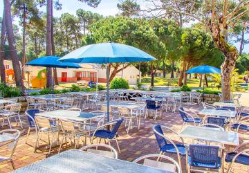 Terrasse du bar