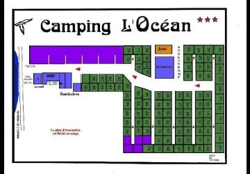 Plan du camping