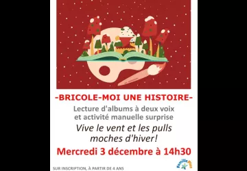 Heure du conte - Bricole-moi une histoire_Marennes-Hiers-Brouage