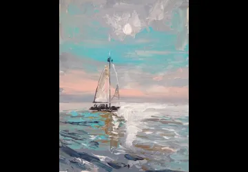 Exposition d'art : Peintures de Cévrik Dussaud_Marennes-Hiers-Brouage