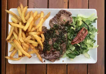 Bavette frites maison