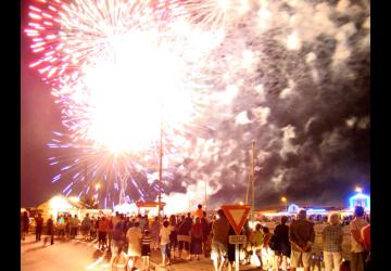 Fête Nationale du 14 juillet - Feux d'artifice, bal, moules/Frites