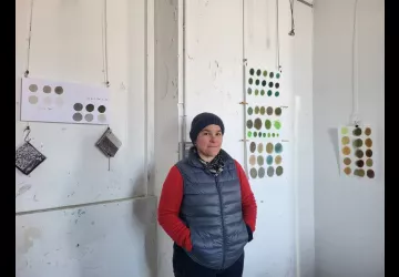Exposition « Entre roches & eau - dessiner le littoral, imprimer ses matières » par Alice Leblanc Laroche_Saint-Denis-d'Oléron