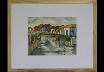 Aquarelle maisons