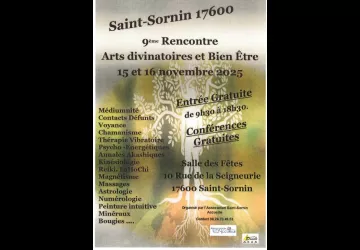 9ème rencontre des Arts divinatoires et bien-être_Saint-Sornin