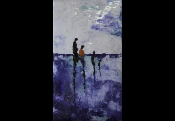 Exposition d'émail sur cuivre - Chantal Birgi_Saint-Trojan-les-Bains