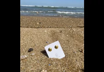 Boucles petits coquillages