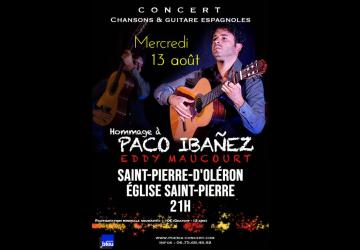 Hommage à Paco Ibanez : Chants espagnols et guitare flamenca_Saint-Pierre-d'Oléron