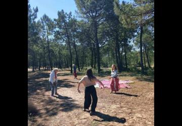 Danse libre entre plage et forêt avec Barbara Jorby  ­_Saint-Georges-d'Oléron