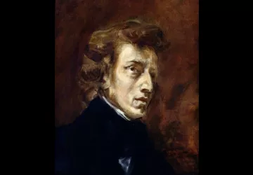 Frédéric Chopin par Delacroix, 1838