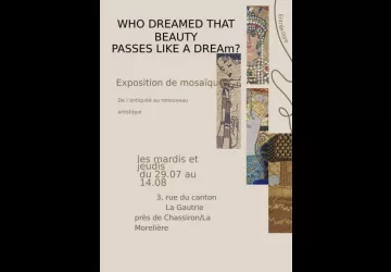 Exposition de mosaïques_Saint-Denis-d'Oléron