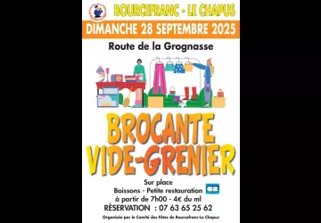 brocante / vide-grenier du comité des fêtes