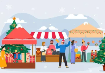 Marché de noël et Téléthon_Saint-Denis-d'Oléron