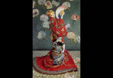 Madame Monet en costume japonais, 1876