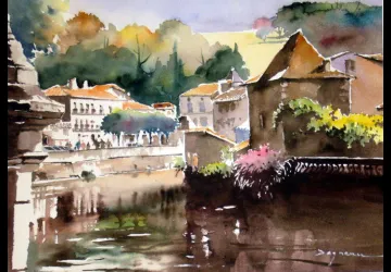 Exposition d'art : Aquarelles_Marennes-Hiers-Brouage