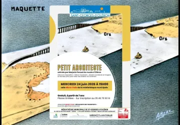 Atelier "Petit architecte" animée par Marjorie Peraud du musée d’Oléron_Saint-Georges-d'Oléron