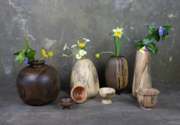 Exposition de tournage sur bois - Raphaël MANNONI