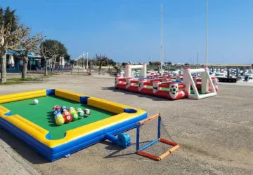 Baby-Foot et billard géants_Saint-Denis-d'Oléron