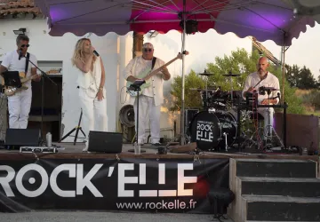 Mercredi 22 juillet à partir de 18h30, orgue de barbarie avec Olivier et concert de Rock’Elle._Le Château-d'Oléron
