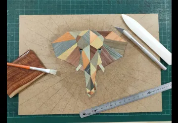 Stage de Marqueterie de paille à l'atelier D&C de Brouage_Marennes-Hiers-Brouage