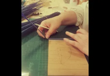 Stage de Marqueterie de paille à l'atelier D&C de Brouage_Marennes-Hiers-Brouage