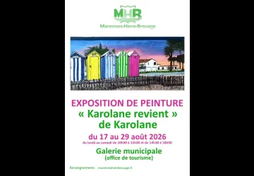 exposition de peinture " Karolane revient" de Karolane_Marennes-Hiers-Brouage