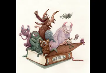 Atelier illustration de monstres avec Jessie Désolée