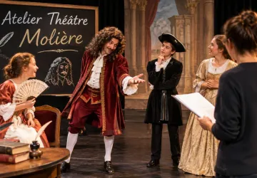 Atelier théatre : Molière 2026, Caractères de femme, femmes de caractère_Saint-Georges-d'Oléron