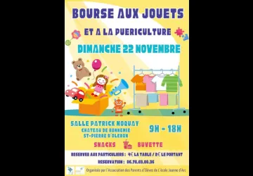 Bourse aux jouets et à la puériculture